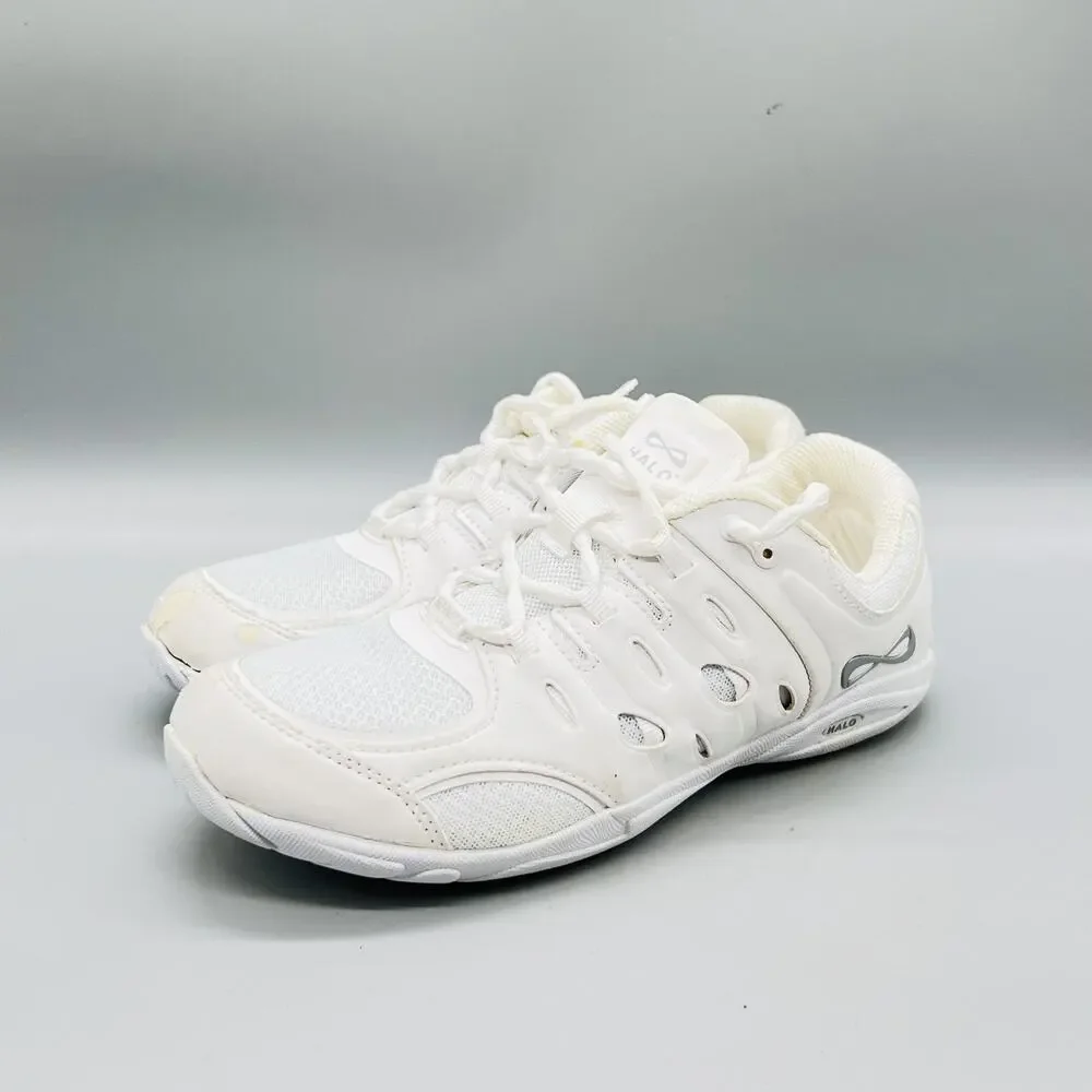 Nfinity Shoes Women 8 White Halo Defiance Cheerleading Athletic Sneakers Comfort